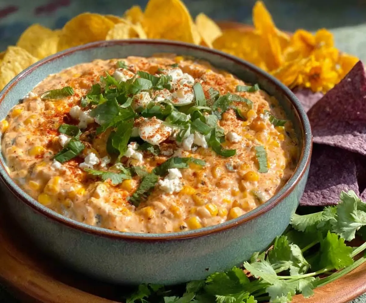 Creamy Chipotle Corn Dip