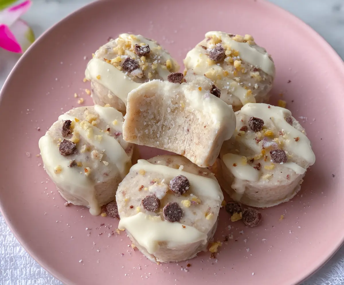 FROYO banana cream bites