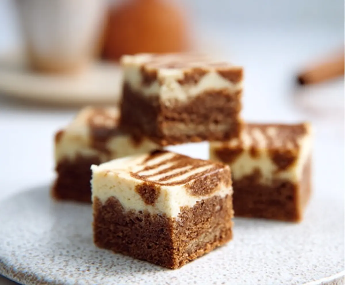 Gingerbread Cheesecake Bars