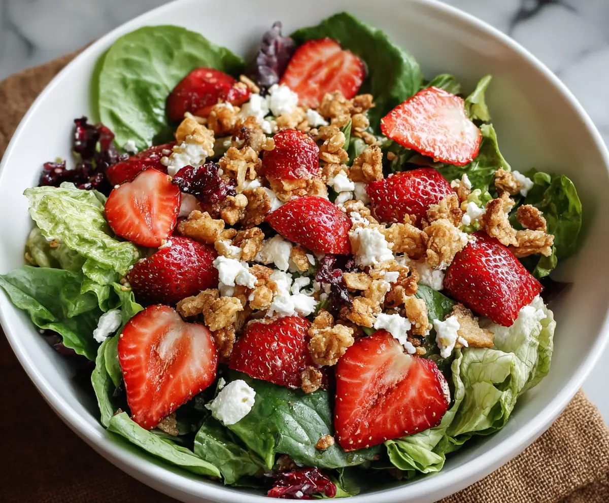 Strawberry Crunch Salad