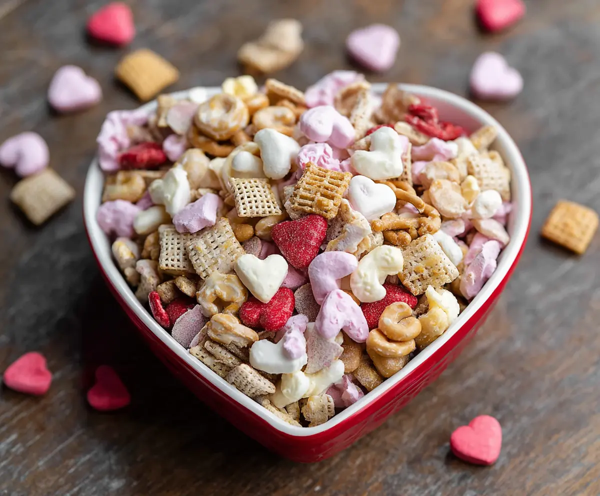 Valentine Chex Mix