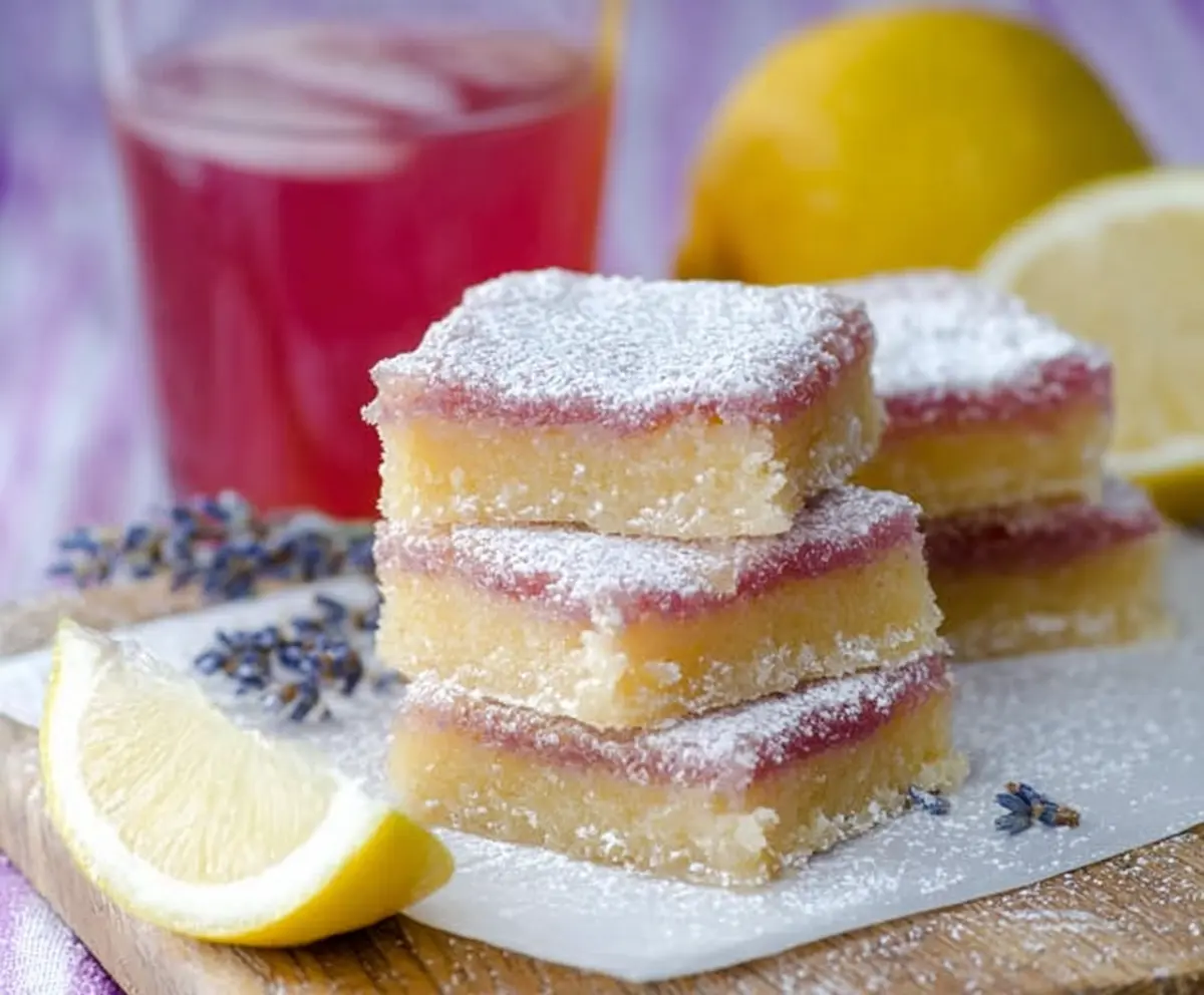 Lavender Lemon Bars Recipe