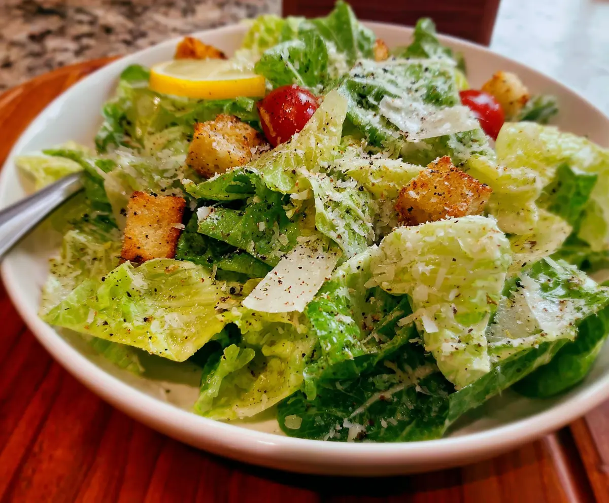 Nana's Crunchy Lemon Parmesan Salad