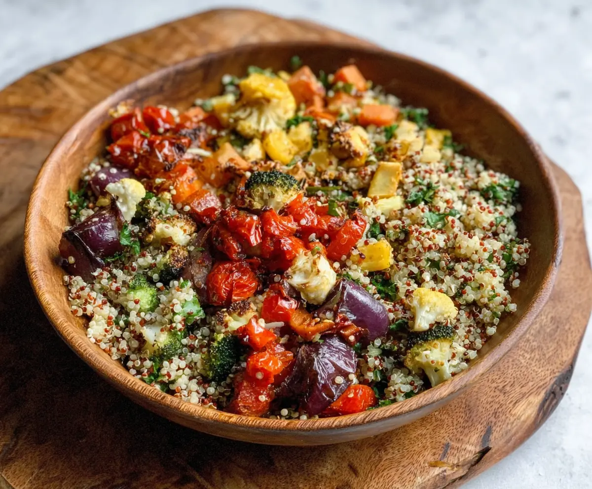 Roasted Vegetable Quinoa Bowl