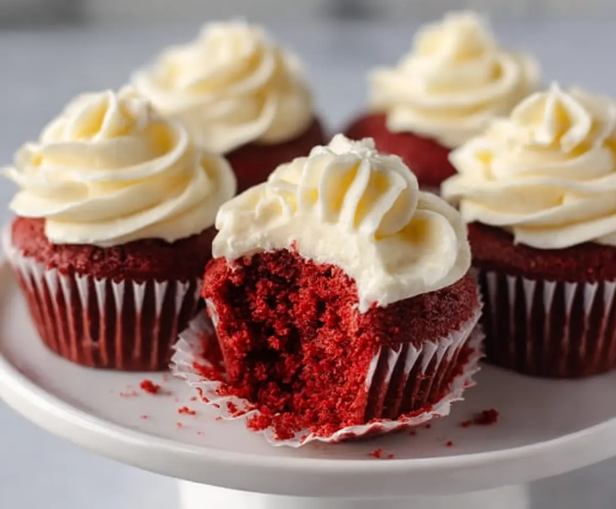 Small Batch Red Velvet Cupcakes