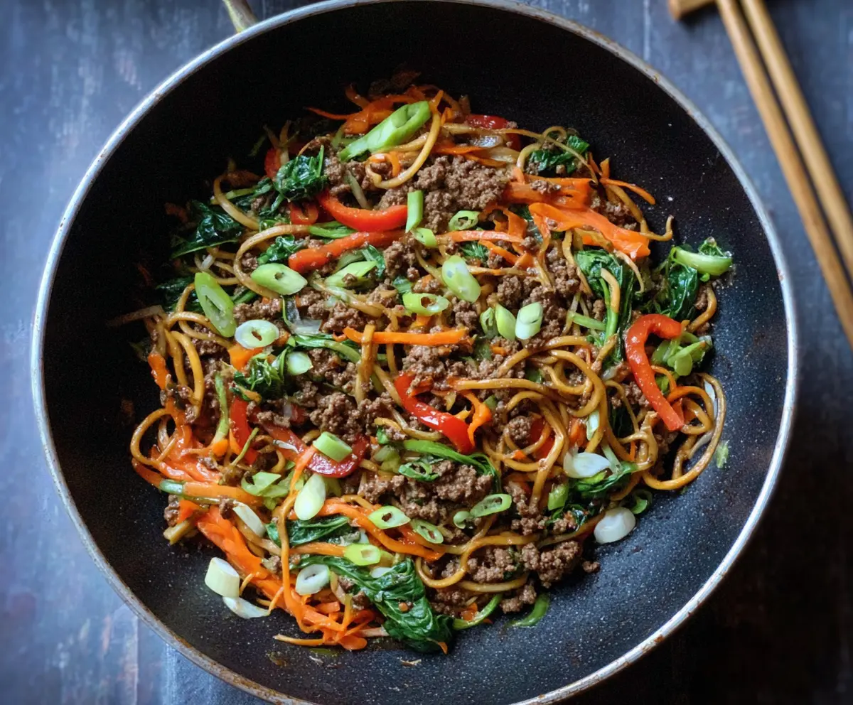 Ground Beef Chow Mein (Whole30)