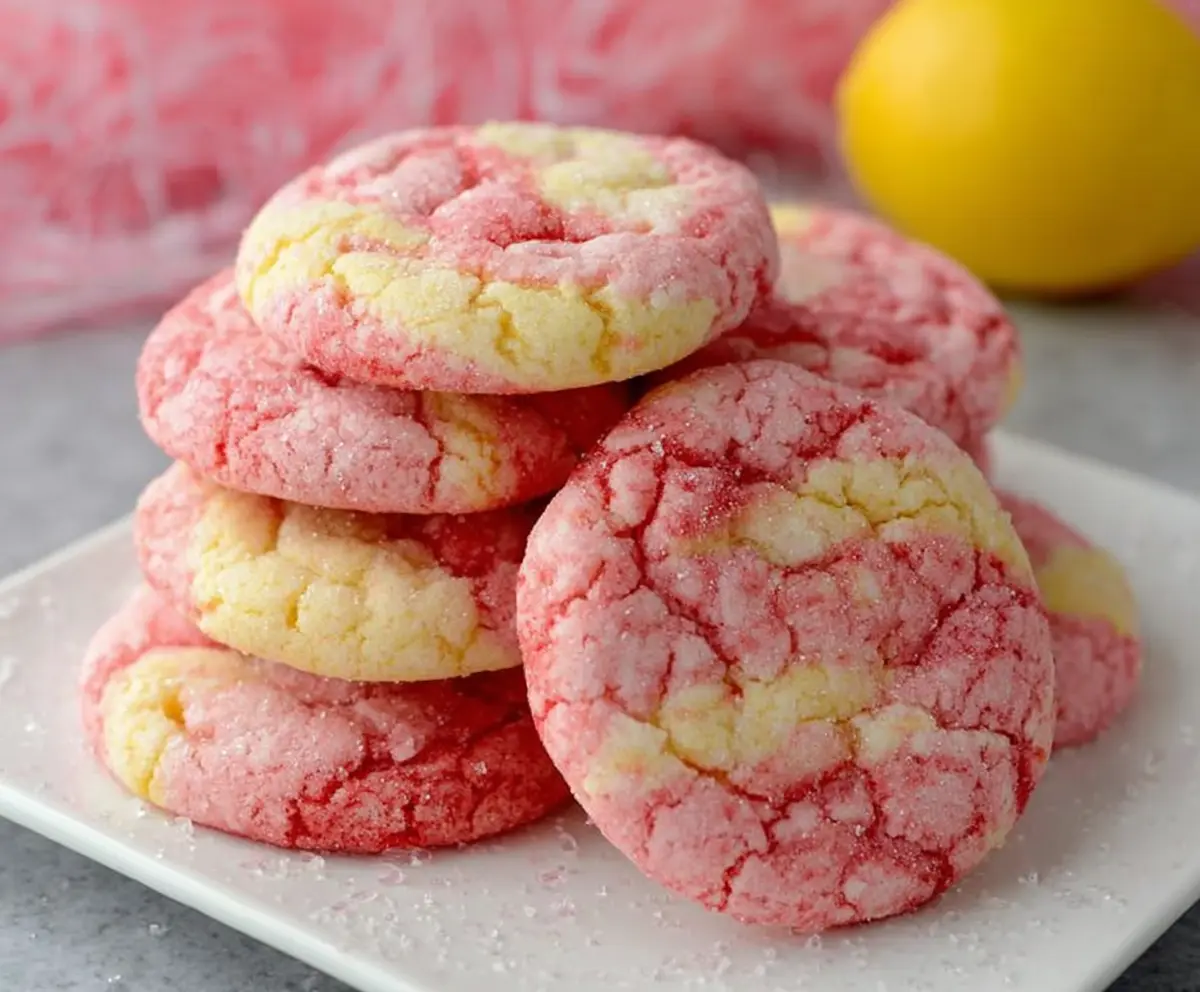 Strawberry Lemonade Cookie Recipe