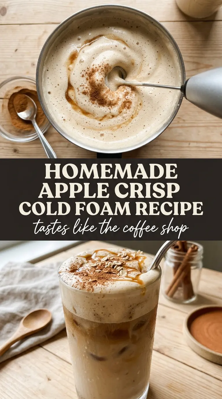 Apple Crisp Cold Foam