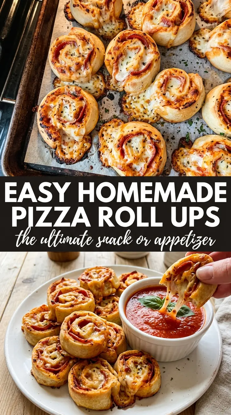 Pepperoni Pizza Roll Ups cheesy pepperoni handheld snack